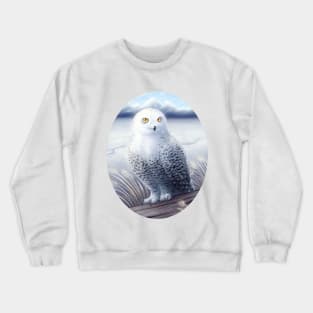 Snowy Owl Crewneck Sweatshirt